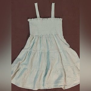 Blue tube dress 10-12 yrs